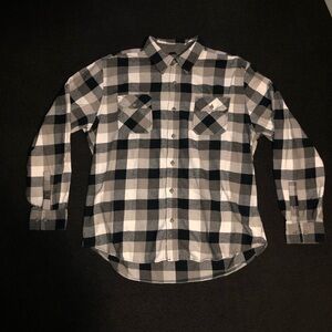 Weatherproof Vintage Plaid Flannel. Size XL. Black/White color.